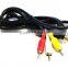 New for Sega Mega Drive 2 & 3 Genesis 2 Stereo AV TV Video Cable Lead RF Replacement
