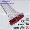 KSM electrical cable assemble Custom Flat Ribbon Cable Assembly with Micro Match 1.27mm Red IDC Socket and Red IDC Socket