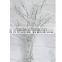 70CM silver crystal plastic beaded tree with crystal garland manzanita acrylic tree