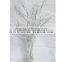 70CM silver crystal plastic beaded tree with crystal garland manzanita acrylic tree