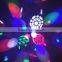 Newest Design Stage Disco Club LED Rotation Magic Ball With 4 Gobos Light