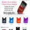 2015 sticker silicone smart wallet,silicone card holder for mobile