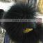 Wholesale price raccoon fur monster keychain