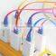 2015New Design christmas gift Fashionable Colorful Micro IOS 8 Led Light Usb Cable for all Smart Phone