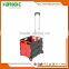 Plastic Folding Boot Cart Shopping Trolley Fold Up Storage Box Wheels Crate truck Foldable