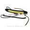NEW 2 in 1 Soft DRL Daytime Running Light Turn Lights LED COB Day Lights DRL Turning Signal Lamps