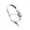 Fashion Design Jewelry Enamel Silver Stainless Steel Belt Bangle Buckle Bracelets for Women