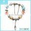 Fashion Alloy Eiffel Tower Bead Craft Bracelet Jewels Wholesale