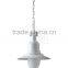 Home Decorators Collection Pendant 1-Light White Droplight LED Foyer Hanging Chandelier