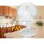 Electric rechargeable desk ventilators for Household with Strong Base 12'' TABLE FAN