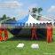 outdoor aluminum frame canopy with pvc window for party