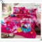 3D High quality 100% cotton plain fabric cotton printed fabric bed sheets
