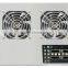 4U 24 HDD Bays JBOD Solution Chassis with redundant power supply