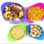 Silcook 8-Piece Set Stackable Silicone Measuring Cups - Space Saving Collapsible Cup Sets to Measure Dry and Liquid Ingredients