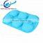 6-Cavity Silicone Apple Cake Mold