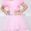 2015 New Girl Dress Chiffon Children Clothing Summer Kid Dresses For Girls Cute Children Girl pink Princess Dress Party Dresses