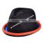 hot new products Mixed colors collision color hemming weaving lady hate para straw hat and cap custom logo