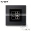 1gang electrical wall light switch with big plate home switch eu touch light switch switch for led lamp