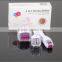Interchangeable 3 in 1 dermaroller,skin nurse roller with 180 needles,600 needles,1200 needles -L013B