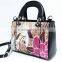 MODERN STYLE LADIES HANDBAGS, TOP HANDLE BAGS WITH ADJUSTABLE SHOULDER STRAP, HIGH QUALITY STINGRAY BAGS