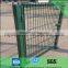 High Density 358 anti climb prison fence with square post