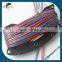 100% uhmwpe fiber 4 line(1red in 400kg,1blue in 400kg,2gray in 400kg) x 25m kitesufing line set end looped