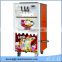 Jam adding function 2+1 Mixed Flavors Ice Cream Vending Machine