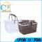 Plastic Hand Carry Supermarket Grocery Shopping Basket