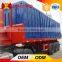 3 axle container tipping trailer, box stake semi trailer