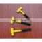 8lb mould steel forged sledge hammer with wooden /plastic coated handle