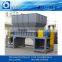 Single double shafts shredder for waste PE film