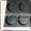 15 grooves aluminum alloy teflon coated Hamburger Bun Tray 400*600 burger tray