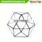 Large glass geometric terrarium container wholesale