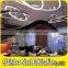 Customed Luxurious Stainless Steel Interior Restaurant Decoration Project