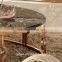 2015hot selling golden used hotel/living room furniture coffee/tea/center table