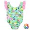 NewbornBaby Fashion Summer Jumpsuit Clothing Cute Animal Fox Printing Ruffle Lace Romper