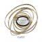 Modern 304 stainless steel Art decor/ wall mirror