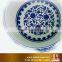 Delicate design excellent quality blue and white porcelain flower pots wholesale for garden decor