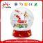 Christmas snow globe with Christmas Santa