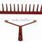 High quality carbon steel garden hand rake