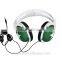 2016 New fashion mix style headphones with volume control