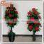 Home decoration artificial potted flower plants cheap price artificial flower potted plants for sale