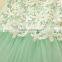 Summer baby girl floral dress cotton and polyester high quality kids princess dress children's brand clothes