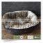 100% Polyester Hand Made PV Fleece Dog Bed Pet Bed Animal Fur Design