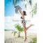 Custom open hot sexyi photo image bikini swimwear
