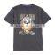 Cat-like animal pattern print fashionable boy T-shirt