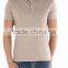 MGOO Promotional Beige Short Sleeve T Shirts With Pocket Blank Dri Fit Polo Shirts Wholesale