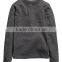High quality long sleeve organic cotton t-shirt with pocket