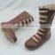 Wholesale skidproof genuine leather boots for kids