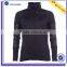 Custom newest sports training top/jackets in black for womens